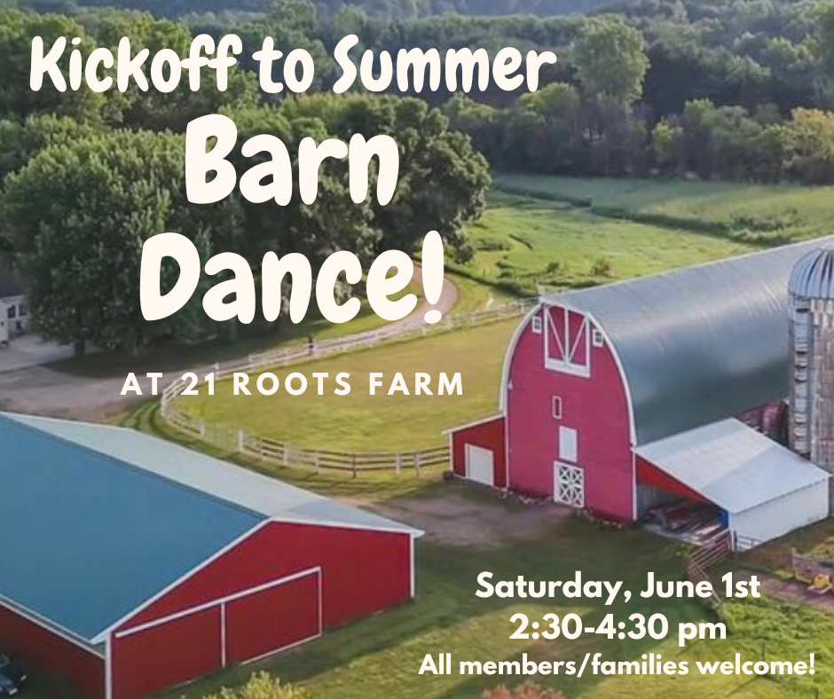2:30 pm Barn Dance at 21 Roots Farm